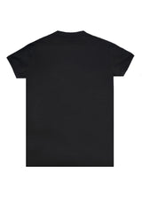 Κοντομάνικη μπλούζα GUF - 00124-1- mao polo slim fit tee μαύρο