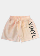 Ανδρικό μαγιό Vinyl Art Clothing - 00965-13 - side logo midi swim boxer απαλό ροζ