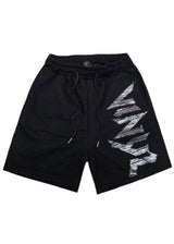 Ανδρική βερμούδα Vinyl Art Clothing - 02310-01 - dark echo regular fit shorts μαύρο