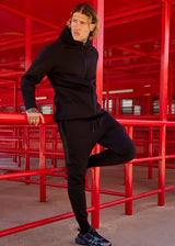 Ανδρική φόρμα Vinyl Art Clothing-02332-01-Black Line Motion Sweatpants