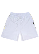 Ανδρική βερμούδα Vinyl Art Clothing - 02723-02 - golden aura regular fit shorts λευκό