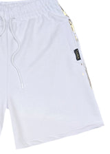 Ανδρική βερμούδα Vinyl Art Clothing - 02723-02 - golden aura regular fit shorts λευκό