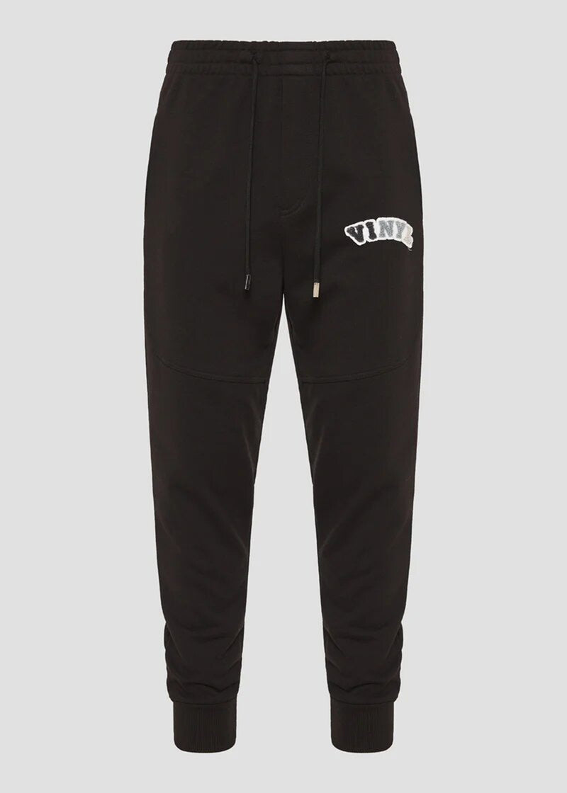 Ανδρική φόρμα Vinyl Art Clothing - 03714-01 - puff logo regular fit black