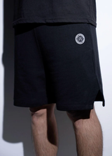 Ανδρική βερμούδα Vinyl Art Clothing - 03915-01 - regular fit cotton monocuts shorts μαύρο