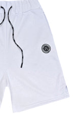 Ανδρική βερμούδα Vinyl Art Clothing - 03915-02 - regular fit cotton monocuts shorts λευκό