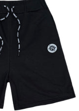 Ανδρική βερμούδα Vinyl Art Clothing - 03915-01 - regular fit cotton monocuts shorts μαύρο