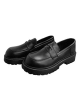 GUF CLOTHING Ανδρικό παπούτσι μαύρο Loafer 040626S