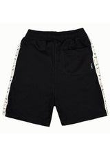 Ανδρική βερμούδα Vinyl Art Clothing - 05480-01 - regular fit leaf tape shorts shorts shorts μαύρο