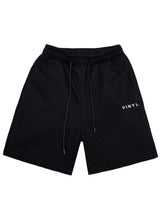 Αντρική βερμούδα - Vinyl Art Clothing - 09420-01 - needlecraft logo regular fit shorts μαύρο
