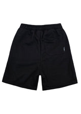 Αντρική βερμούδα - Vinyl Art Clothing - 09420-01 - needlecraft logo regular fit shorts μαύρο