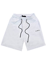 Αντρική βερμούδα - Vinyl Art Clothing - 09420-02 - needlecraft logo regular fit shorts λευκό