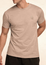 Ανδρική κοντομάνικη μπλούζα Close Society-100-2-pouro Embroidered Logo