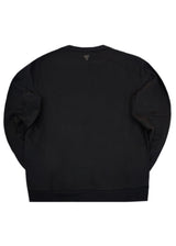 Ανδρική φούτερ χωρίς χνούδι Vittorio - 1000-2526-003 - simple sweatshirt regular fit μαύρο