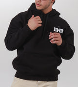 Jcyj - TRM1149 - M&M oversized hoodie - black