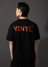 Ανδρική κοντομάνικη μπλούζα Vinyl Art Clothing - 14374-01 - cotton oversized fit - authentically you t-shirt μαύρο