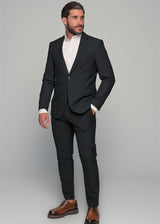 Ανδρικό κοστούμι Ben Tailor-1459-Verde-black