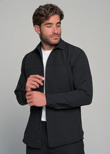 Ανδρικό σετ Ben Tailor-1500-Notte-black-Πουκάμισο-Παντελόνι