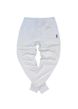 Ανδρική φόρμα λευκή χωρίς χνούδι Vinyl Art Clothing-06350-02-Cotton regular fit-core sweatpants