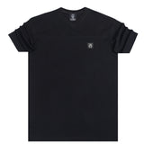 Vinyl art clothing - 18371-01 - t-shirt oversized - total black