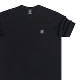 Vinyl art clothing - 18371-01 - t-shirt oversized - total black