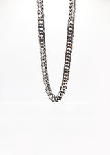 Αλυσίδα από ανοξείδωτο ατσάλι GUF - GNG149 - thick chain ασημένιο