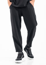 Ανδρικό υφασμάτινο παντελόνι Vittorio-500-2526-MIROLIO BLACK loose fit