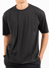 Ανδρική κοντομάνικη μπλούζα Vittorio-200-2526-101-black