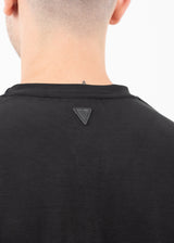 Ανδρική κοντομάνικη μπλούζα Vittorio - 200-2526-JORDAN - BLACK