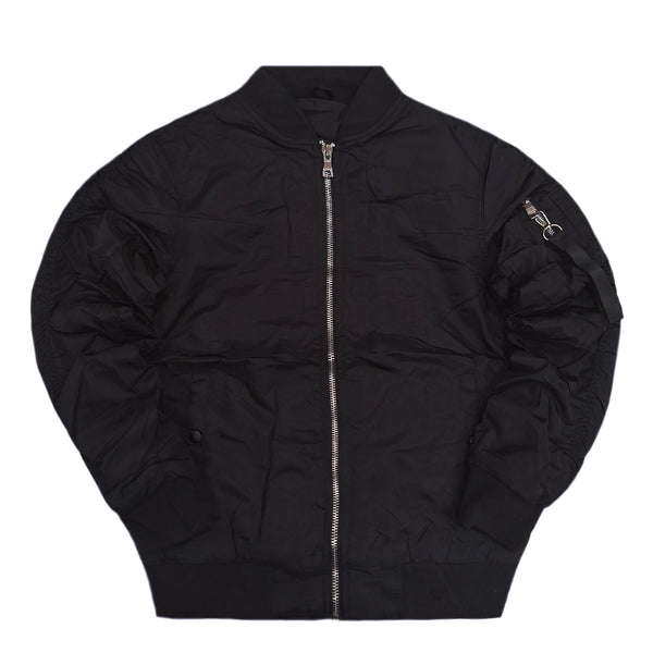 Gang - H-3315-1 - bomber jacket - black