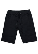Ανδρική βερμούδα  - GUF - MMSL00002 - basic shorts slim  fit μαύρο