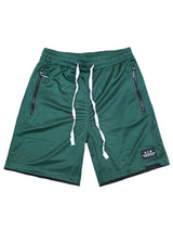 Ανδρική αθλητική βερμούδα GUF - XY-6061 - athletic regular shorts πράσινο