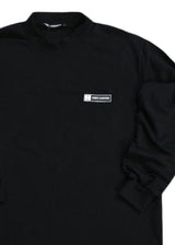 Ανδρικό μακρυμάνικο φούτερ χωρίς χνούδι Tony couper - S25/44 - black patch μαύρο