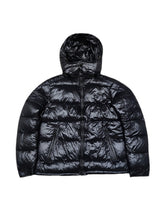 GUF CLOTHING - Ανδρικό μπουφάν puffer με αποσπώμενη κουκούλα - Μαύρο 2110