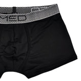 Ανδρικό εσώρουχο μποξερ MED - 21120777-269- ian 3D side panels μαύρο