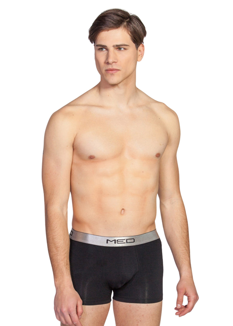 Ανδρικό εσώρουχο μποξερ MED - 2112280-55 -073 black/silver