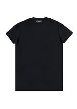 Αντρική κοντομάνικη μπλούζα - Vinyl Art Clothing - 22310-01 - dark echo logo regular fit - μαύρο