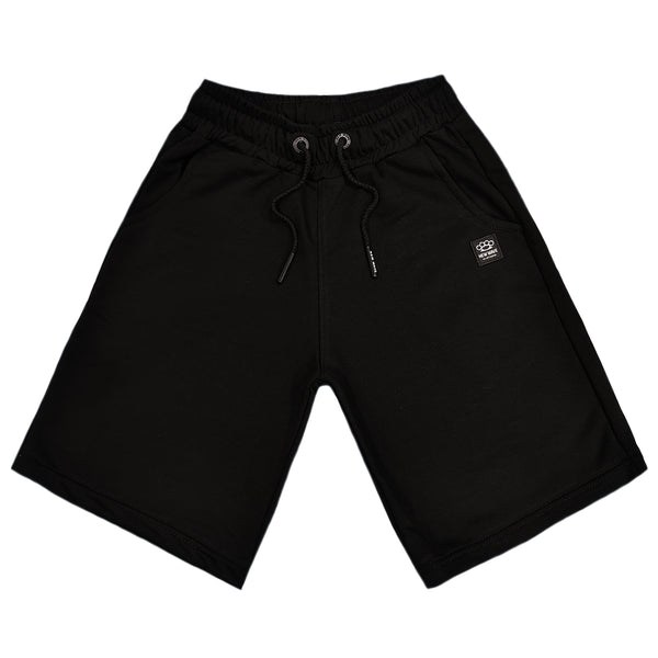 New wave clothing - 231-10 - simple shorts - black