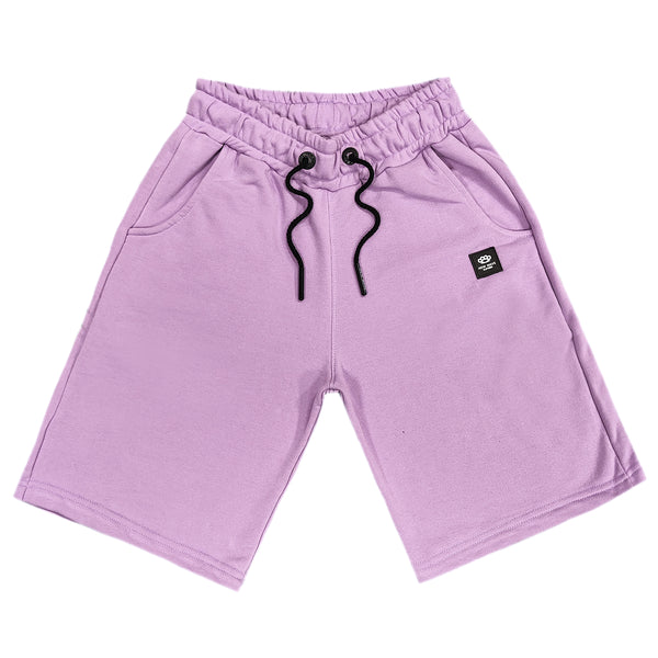 New wave clothing - 231-10 - simple shorts - lilac