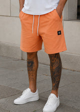 Βερμούδα New wave clothing - 231-10 - simple shorts ανοιχτό πορτοκαλί