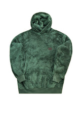 Ανδρική φούτερ με κουκούλα New wave clothing-252-45-Hoodie πράσινο 232-39