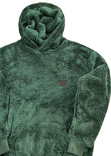 Ανδρική φούτερ με κουκούλα New wave clothing-252-45-Hoodie πράσινο 232-39