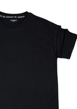 Ανδρική κοντομάνικη μπλούζα New Wave Clothing-241-01-black