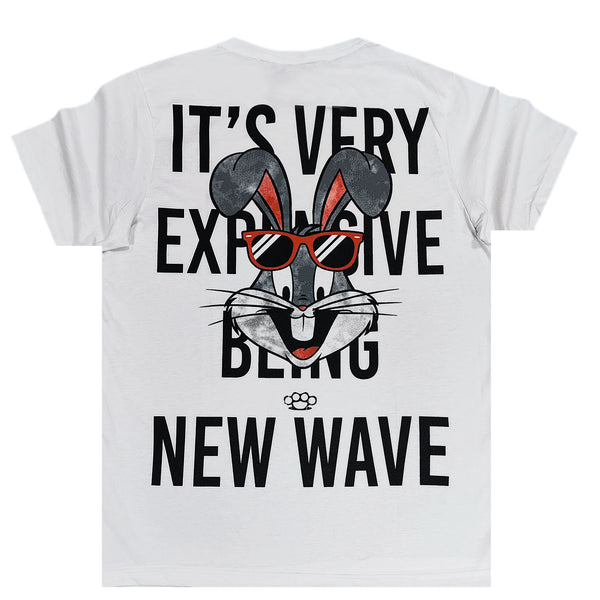 New wave clothing - 241-10 - bugs t-shirt - white