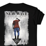 New wave clothing - 241-28 - music t-shirt - black