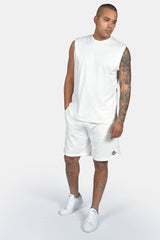 Ανδρική αμάνικη μπλούζα Two Brothers - BT-25650 - basic sleeveness λευκό