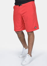 Ανδρική βερμούδα Two Brothers - BT-25680- diamond logo κοραλλί