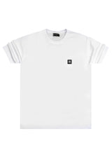 Ανδρική κοντομάνικη μπλούζα New wave clothing - 251-28 - monkey d. luffy logo λευκό