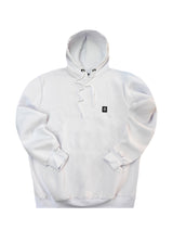 Ανδρικό φούτερ με κουκούλα New wave clothing -252-17-White hoodie- Luffy with hat-Λευκή