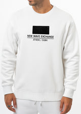 Ανδρικό φούτερ New Wave Clothing -252-41-NEW WAVE white Exchange