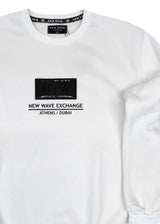 Ανδρικό φούτερ New Wave Clothing -252-41-NEW WAVE white Exchange